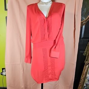 White House Black Market Coral Dress